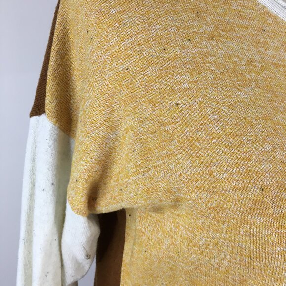 SMARTWOOL Fitted Multicolor Colorblock Wool Blend Knit Pullover Sweater - Picture 7 of 8